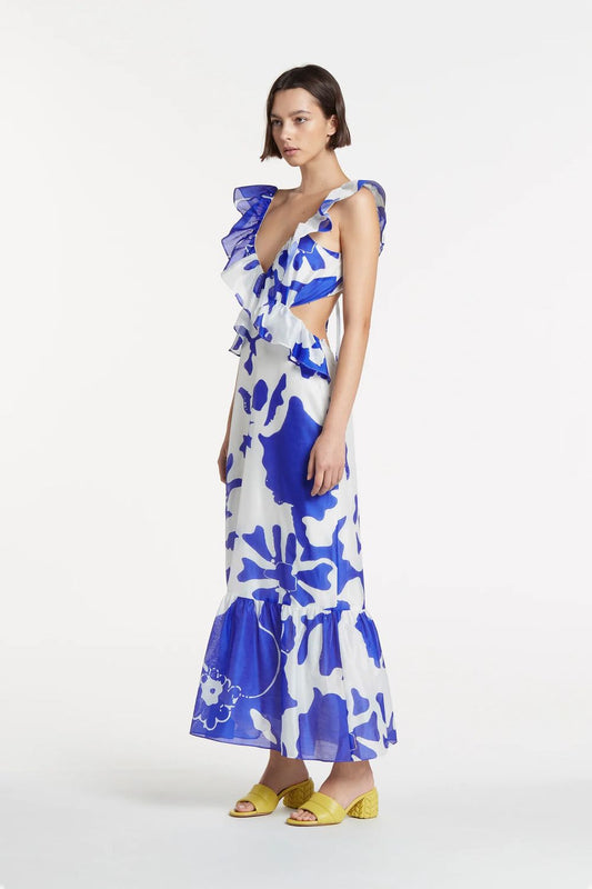 Vivi Frill Maxi Dress - Sir the Label