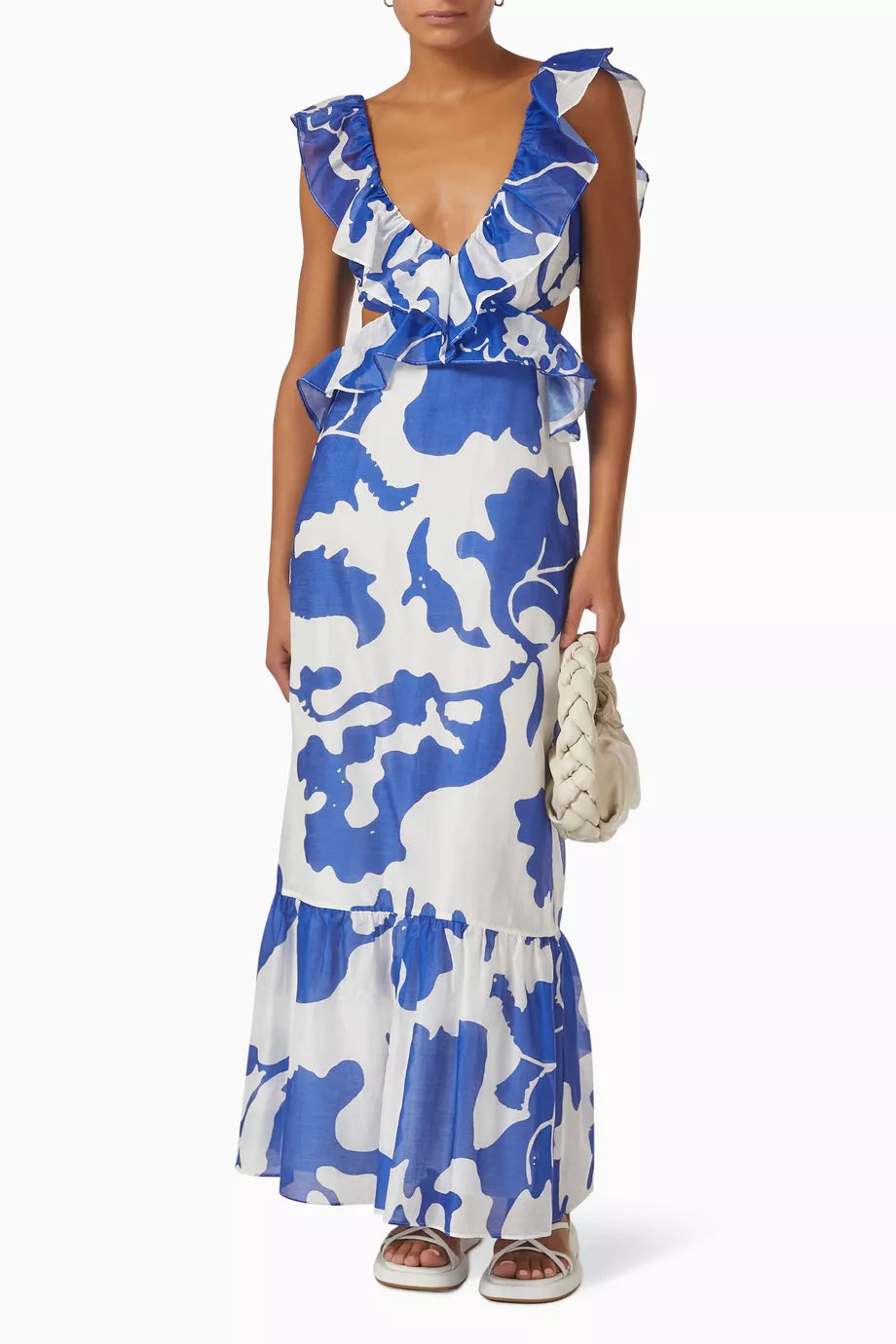 Vivi Frill Maxi Dress - Sir the Label