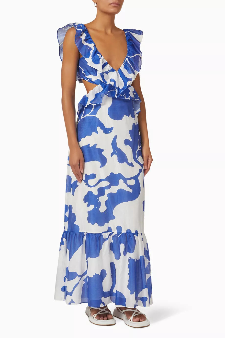 Vivi Frill Maxi Dress - Sir the Label