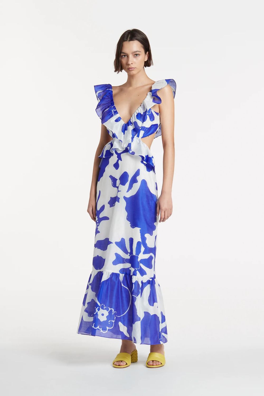 Vivi Frill Maxi Dress - Sir the Label