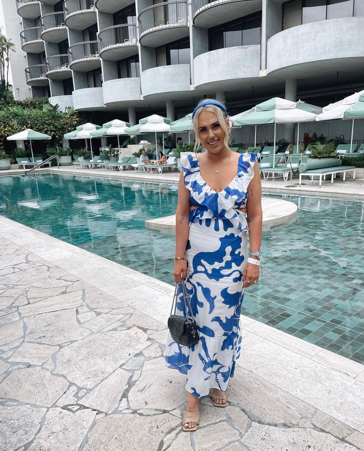 Vivi Frill Maxi Dress - Sir the Label
