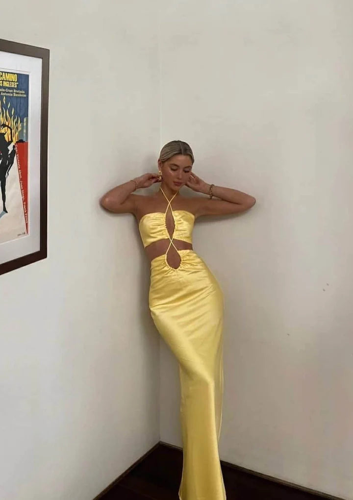 Jagger & Stone Ruby Dress in Yellow