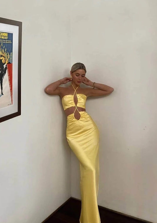 Jagger & Stone Ruby Dress in Yellow