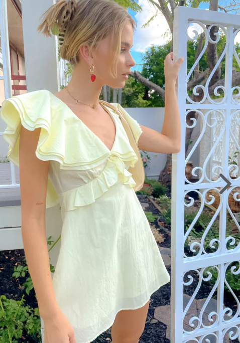 Party Girl Mini in Lemon