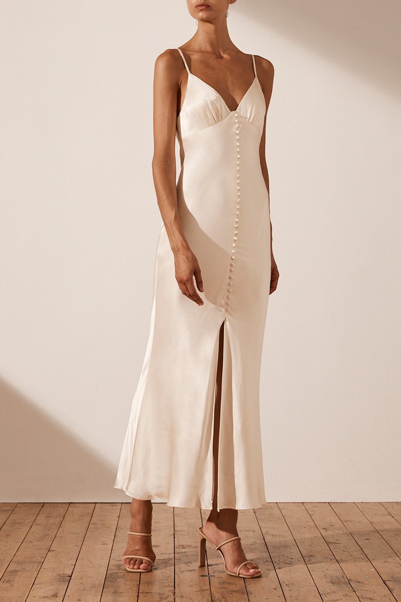 Shona Joy Lune Bias Slip dress