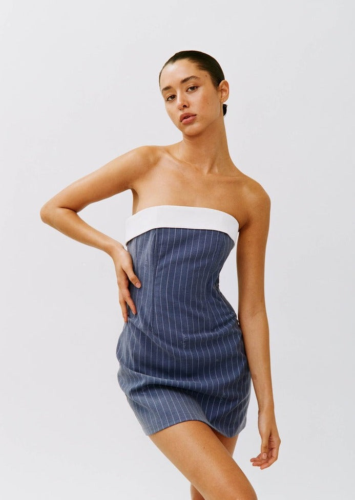 Chloe Corset in 'Pin Me' (Size S) - With Jean