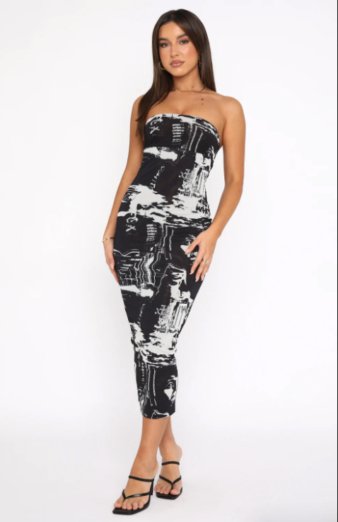 Blueprint Mesh Dress