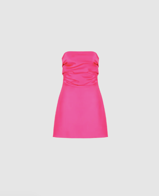 Cher Ruby Mini Dress in Pink