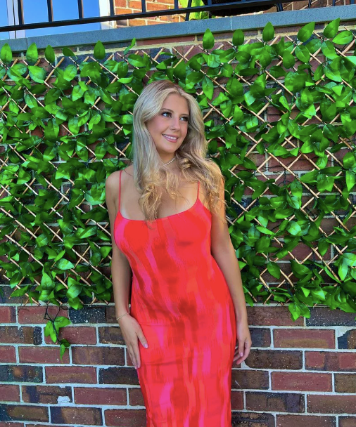 Luck & Trouble Flamingo Maxi Dress