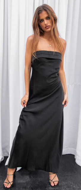 Maiah Dress in Black