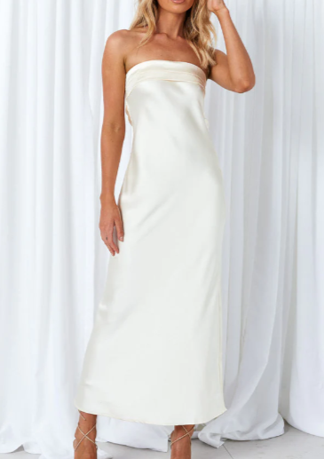 Maiah Dress in Cream