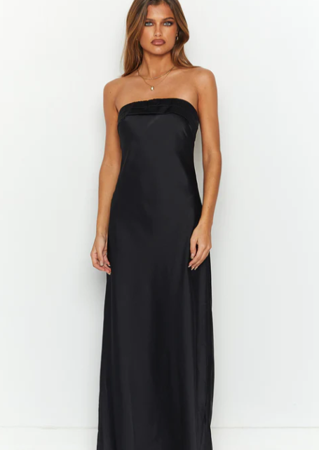 Maiah Dress in Black – All Dressed Up NZ