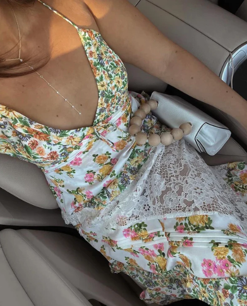 For Love and Lemons - Rosalyn Maxi Dress (Extra Small)